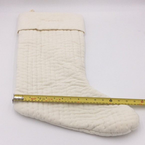 Pottery Barn Velvet Christmas Stocking “Pearson” - Picture 12 of 13